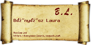 Bányász Laura névjegykártya